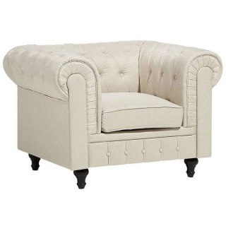 Fotel CHESTERFIELD Beżowy
