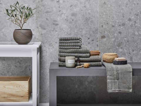 Komplet 9 ręczników ATAI Bawełna Szary