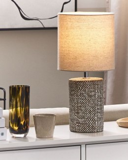 Lampa stołowa IDER Ceramika Brązowy Lumarko!
