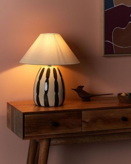 Lampa stołowa LUCHETTI Ceramika Czarny Lumarko!