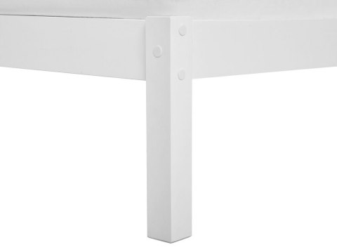 Łóżko Drewno VANNES 180 x 200 cm Biały