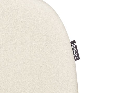 Łóżko wodne Boucle ROISEL 180 x 200 cm Kremowy