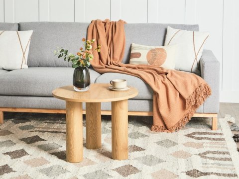 Stolik kawowy jasne drewno SENOIA