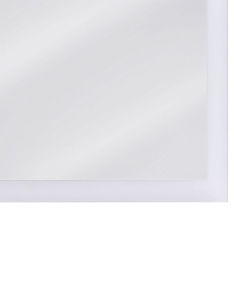 Lustro łazienkowe LED ADOUR 80 cm 60 cm Srebrny