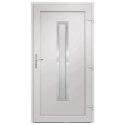  Drzwi wejściowe, białe, 98x200 cm, PVC Lumarko! Lumarko!