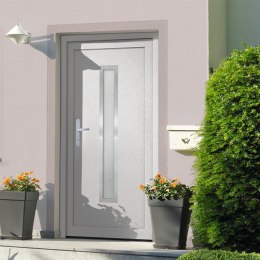  Drzwi wejściowe, białe, 98x200 cm, PVC Lumarko! Lumarko!