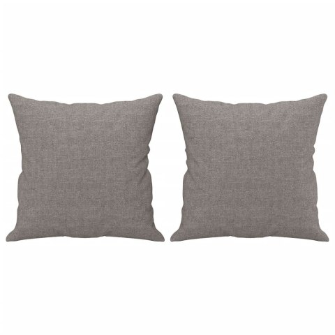  2-osobowa sofa z poduszkami, taupe, 120 cm, tkanina Lumarko! Lumarko!