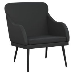  Fotel, czarny, 63x76x80 cm, obity sztuczną skórą Lumarko! Lumarko!