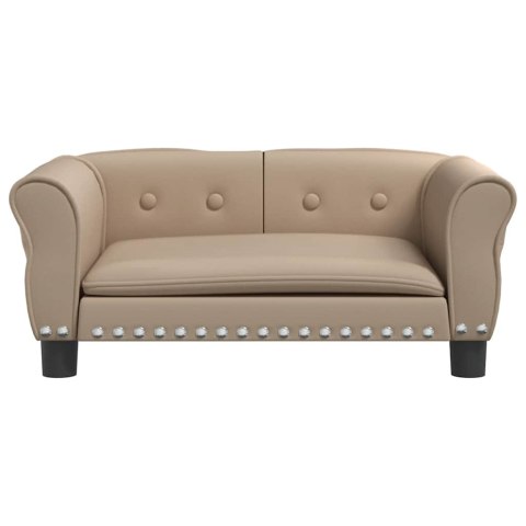  Legowisko dla psa, cappuccino, 70x45x30 cm, sztuczna skóra Lumarko! Lumarko!