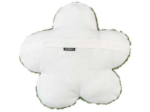 2 bawełniane poduszki dekoracyjne dla dzieci kwiaty 30 x 30 cm zielone SORREL