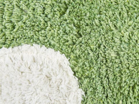 2 bawełniane poduszki dekoracyjne dla dzieci kwiaty 30 x 30 cm zielone SORREL