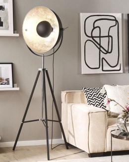 Lampa podłogowa THAMES Metal Czarny Lumarko!