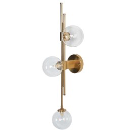 Lampa ścienna TULIJA Metal Złoty Lumarko!