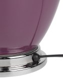 Lampa stołowa BRENTA Ceramika Purpurowy Lumarko!