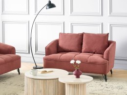 Sofa 2-osobowa burgundowa HOBRO Lumarko!