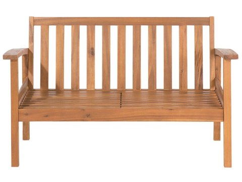 Zestaw ogrodowy ze stolikiem i otomaną dla 4 osób MANILA Drewno akacjowe Jasnobrązowy