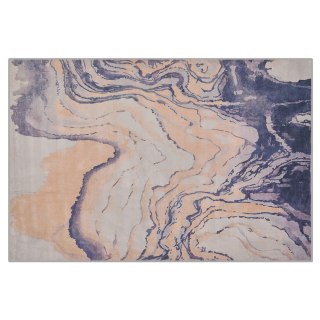 Dywan 160 x 230 cm beżowo-niebieski GEBZE