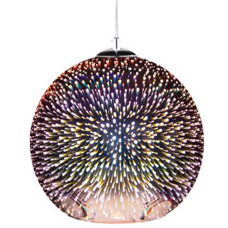 Lampa wisząca SESSERA Szkło Miedziany