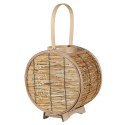 Lampion BISTAL Drewno 30 cm Naturalny Lumarko!