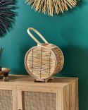 Lampion BISTAL Drewno 30 cm Naturalny Lumarko!