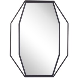 Lustro ścienne NIRE 60 cm 80 cm Metal Grafitowy Lumarko!