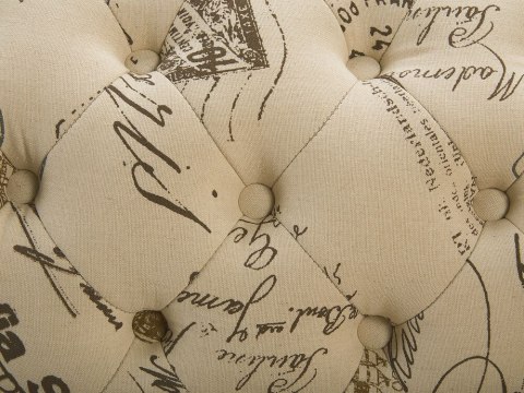 Szezlong lewostronny nadruk beżowy NIMES