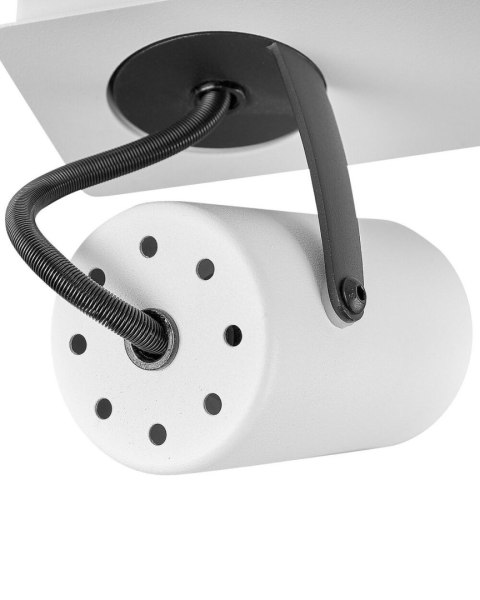 Lampa spot 3-punktowa KLIP Regulowana Metal Biały