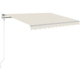  Automatycznie zwijana markiza, 300 x 250 cm, kremowa Lumarko! Lumarko!