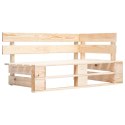  Ogrodowa sofa narożna z palet, impregnowane drewno sosnowe Lumarko! Lumarko!