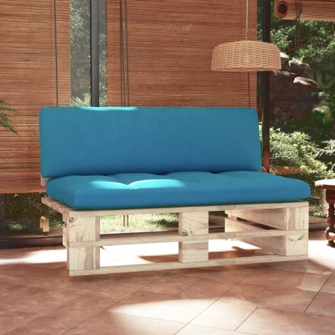  Ogrodowa sofa środkowa z palet, impregnowane drewno sosnowe Lumarko! Lumarko!