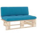  Ogrodowa sofa środkowa z palet, impregnowane drewno sosnowe Lumarko! Lumarko!