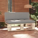 Ogrodowa sofa środkowa z palet, impregnowane drewno sosnowe Lumarko! Lumarko!