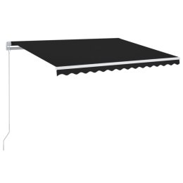  Ręcznie zwijana markiza z LED, 350 x 250 cm, antracytowa Lumarko! Lumarko!
