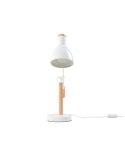 Lampa biurkowa PECKOS Regulowana Metal Biały Lumarko!