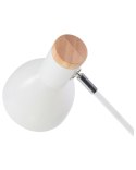 Lampa biurkowa PECKOS Regulowana Metal Biały Lumarko!