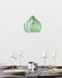 Lampa wisząca KEILA Szkło Zielony Lumarko!