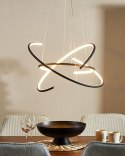 Lampa wisząca LED MAYU Metal Czarny Lumarko!