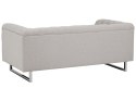 Sofa 2-osobowa beżowa VISSLAND Lumarko!