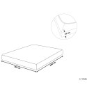 Prześcieradło z gumką HOFUF Bawełna 180x200 cm Granatowy Lumarko!