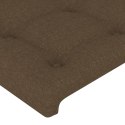 Zagłówek uszak, ciemnobrązowy, 83x23x118/128 cm, tkanina Lumarko! Lumarko!