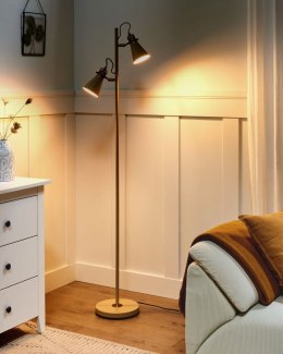 Lampa podłogowa MOYOLA Regulowana Metal Beżowy Lumarko!