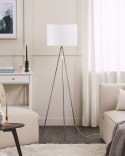 Lampa podłogowa VISTULA Metal Srebrny Lumarko!