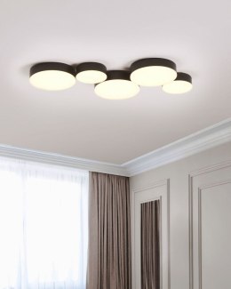 Lampa sufitowa LED LUGA Metal Czarny Lumarko!
