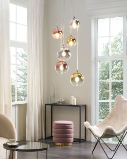 Lampa wisząca TOOMA Szkło Mosiężny Lumarko!