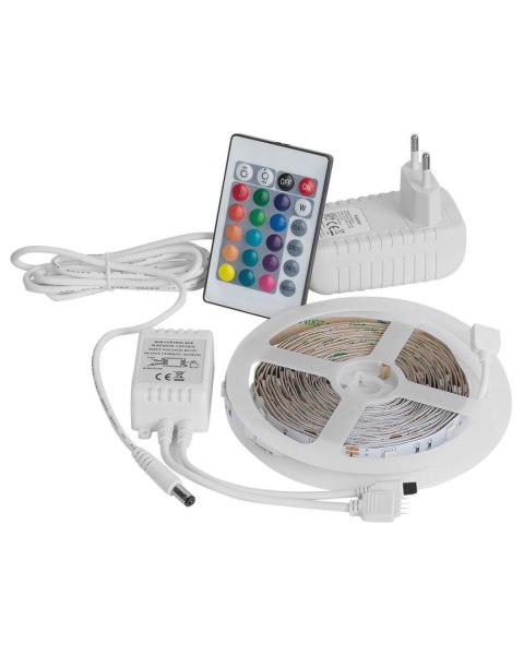 Taśma LED KIKORI 500 cm Z pilotem Biały