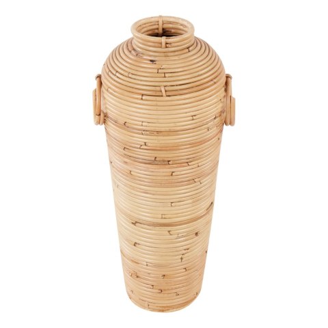 Wazon dekoracyjny ELATIA Rattan 50 cm Naturalny