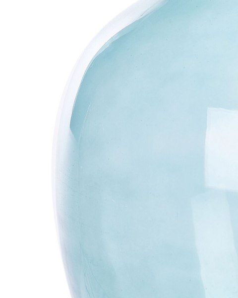 Wazon dekoracyjny ROTI Szkło 39 cm Błękitny