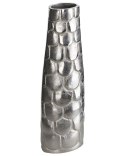 Wazon na kwiaty SUKHOTHAI Metal 47 cm Srebrny Lumarko!