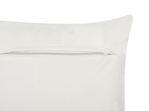 Zestaw 2 poduszek dekoracyjnych KOODAL 45 x 45 cm Kolorowy Wzór geometryczny