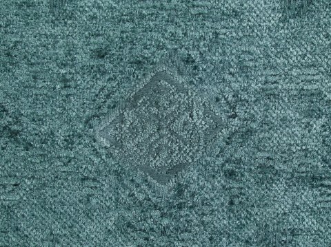 Zestaw 2 poduszek dekoracyjnych VERPIS Bawełna 50 x 50 cm Niebieski Jednolity